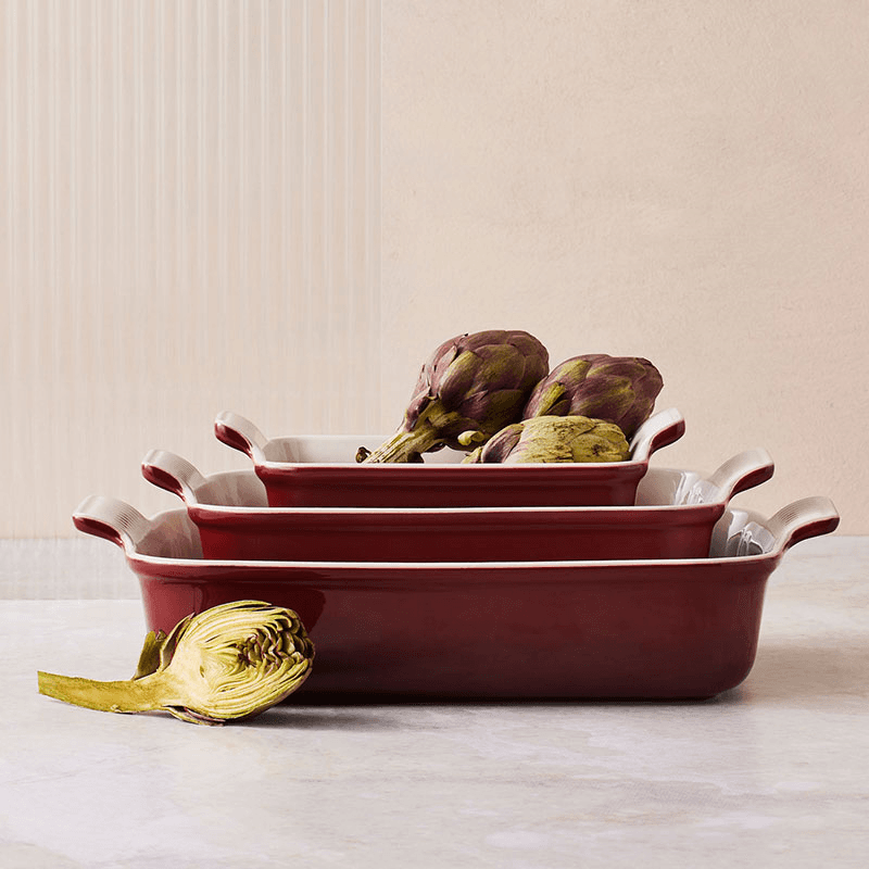 Stoneware Heritage Rectangular Dish