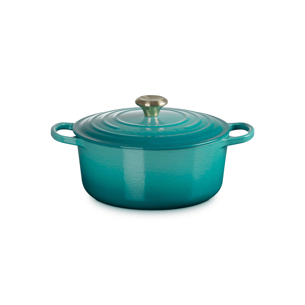 Signature Cast Iron Round Casserole