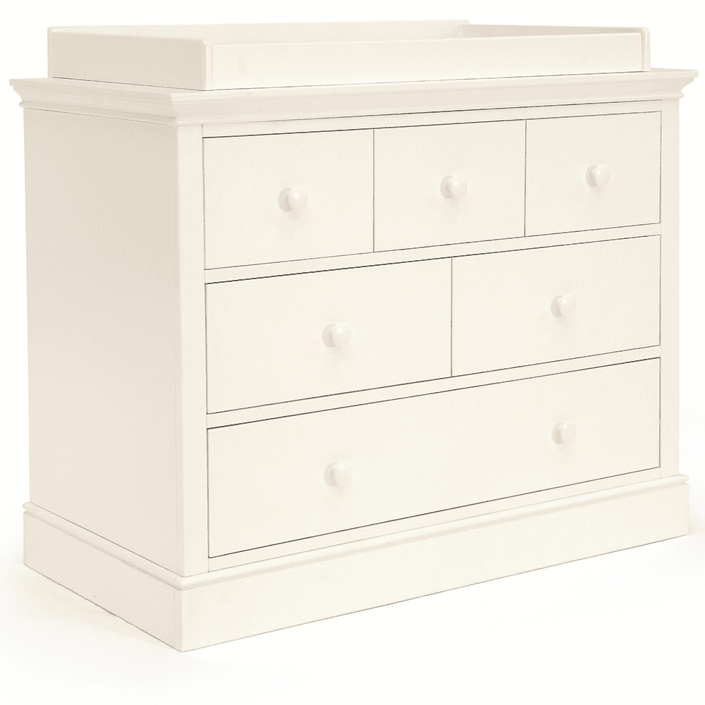 Oxford 2 Piece Nursery Furniture Set (excl. Mattress), White