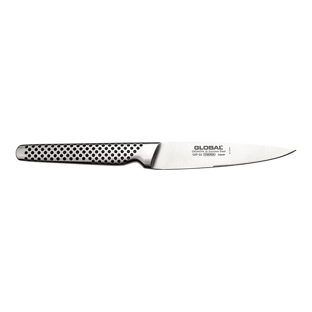 GSF Series Serrated steak knife, stainless steel