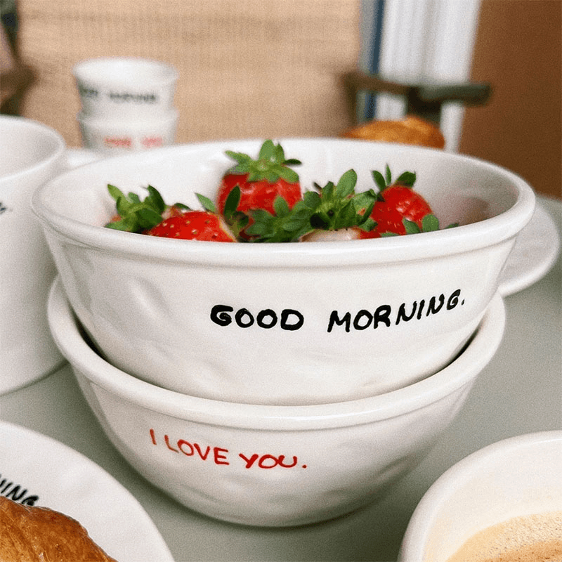 Good Morning Bowl, Black