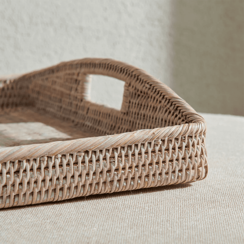 Ashcroft Breakfast Tray, Rattan