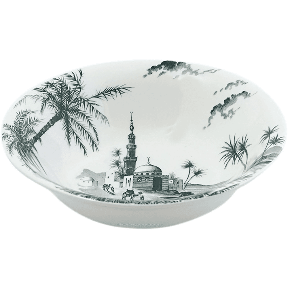 Les Depareillées - Vues d'Orient US cereal bowl, Green