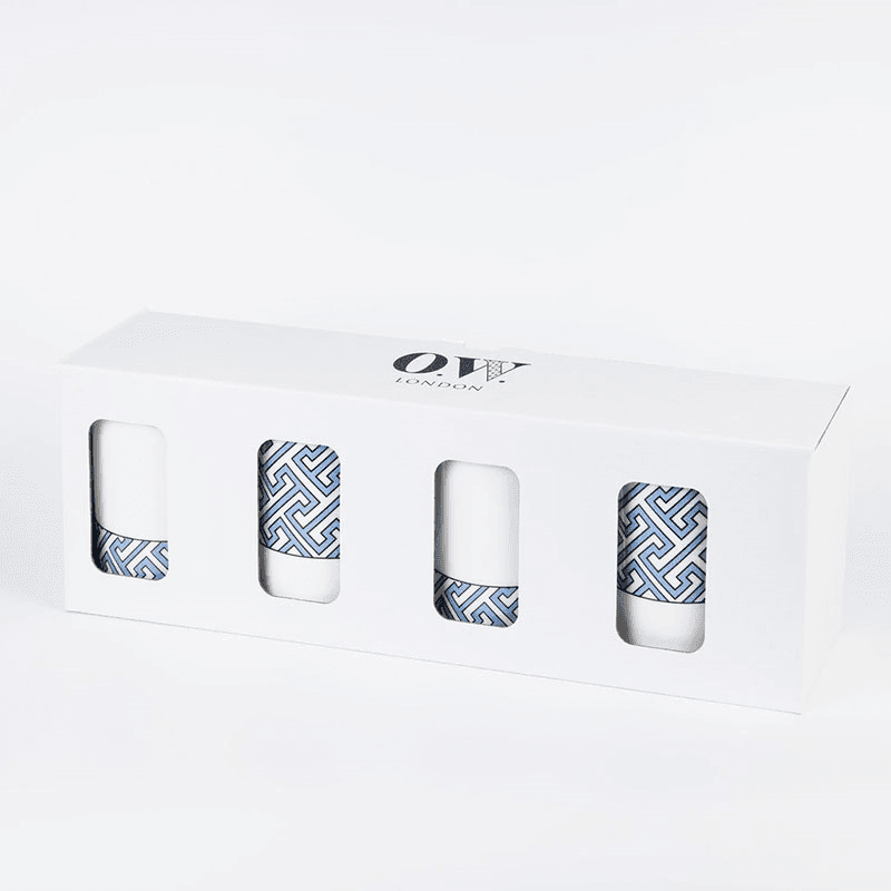 Maze Set of 4 Mugs