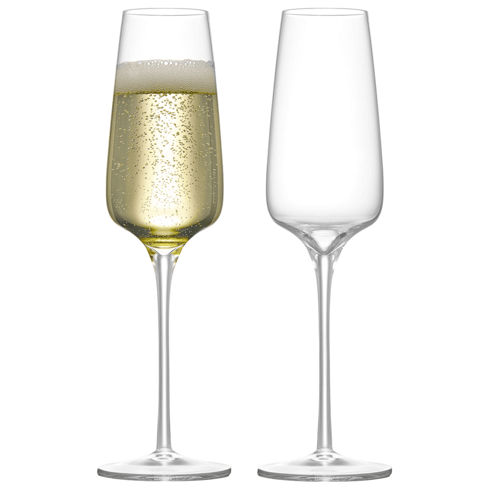 Juno Set of 2 Champagne Flutes
