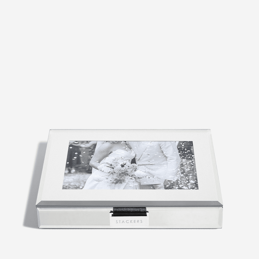 Mirror Photo Jewellery Box, Glass