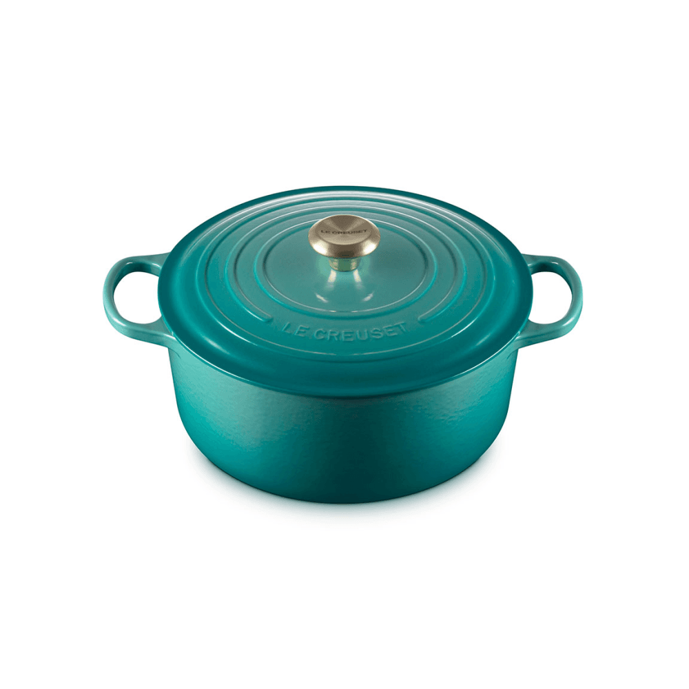 Signature Cast Iron Round Casserole