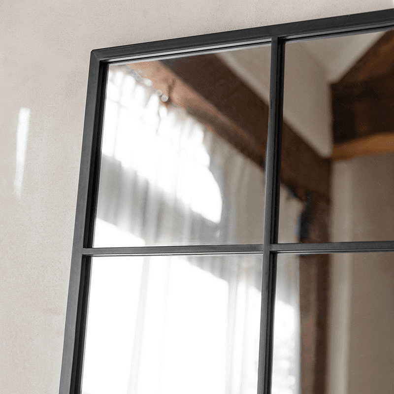 Fulbrook Leaning Mirror, Black