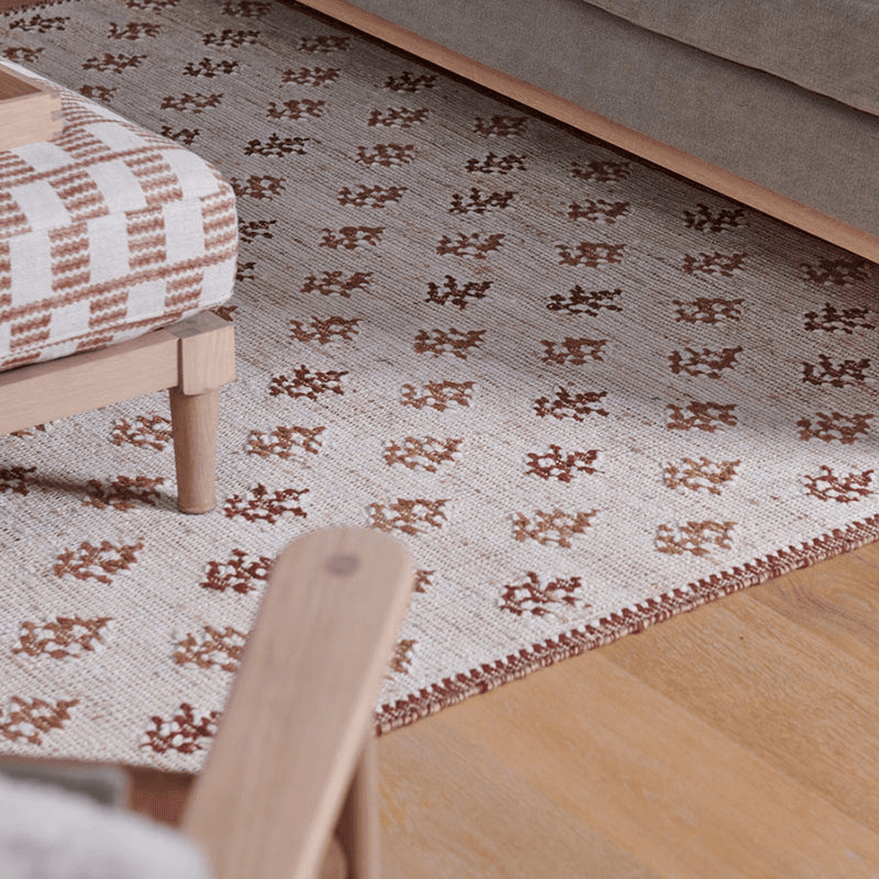 Rona Rug, Burnt Sienna