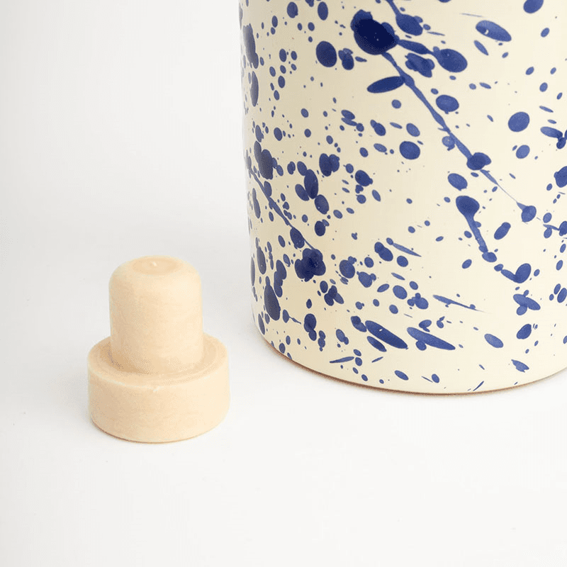 Splatter Ceramic Bottle