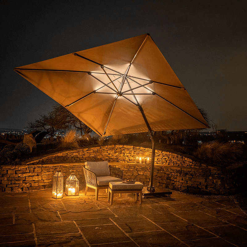 Glow Challenger T2 Square Parasol