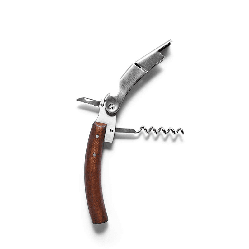 Liquid Lounge Liquid Lounge Waiter's Corkcrew, Brushed Steel