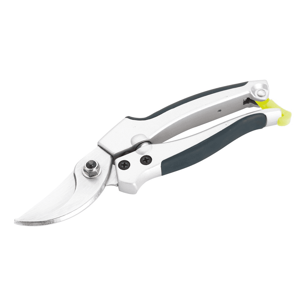 Bypass secateurs, Silver/Black/Green