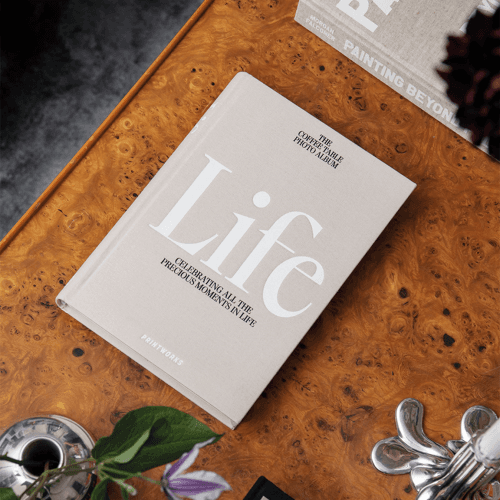 Image showing the Life Photo Book, Beige product.