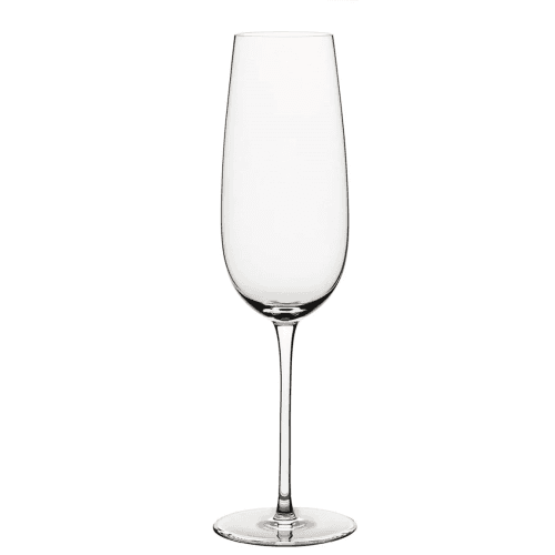 Image showing the Leila Set of 6 Crystal Champagne Flutes product.