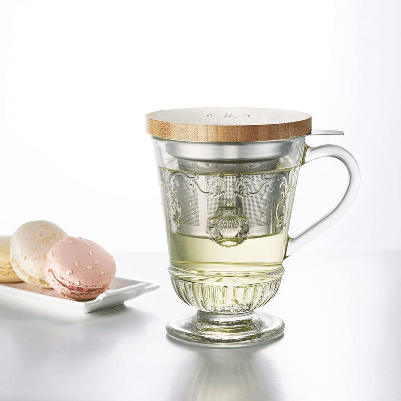 Versailles Infuser Mug, Clear