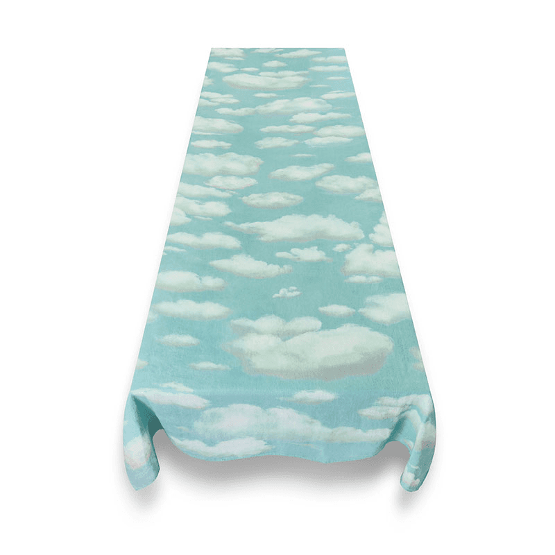 'Nuages' Linen Tablecloth
