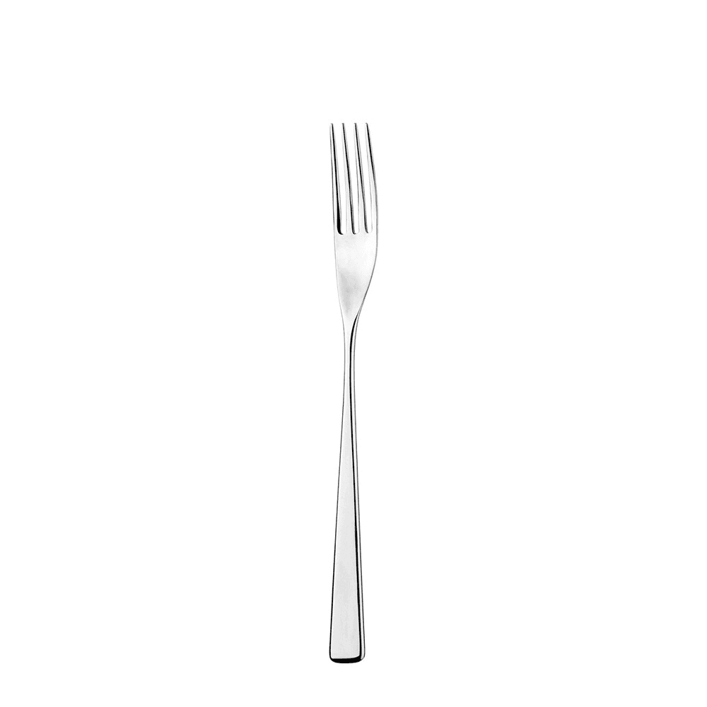 Tilia Table Fork, Mirror Finish Stainless Steel