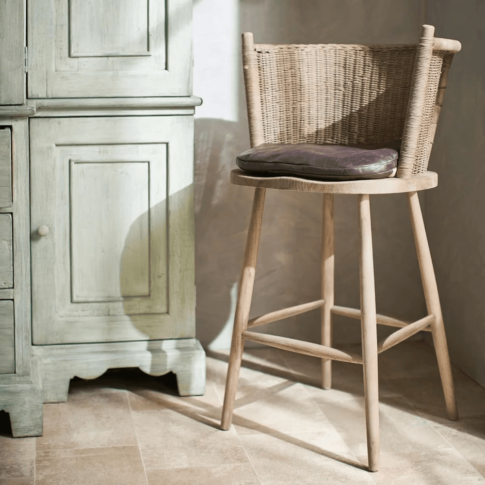 Taino Bar stool, Natural