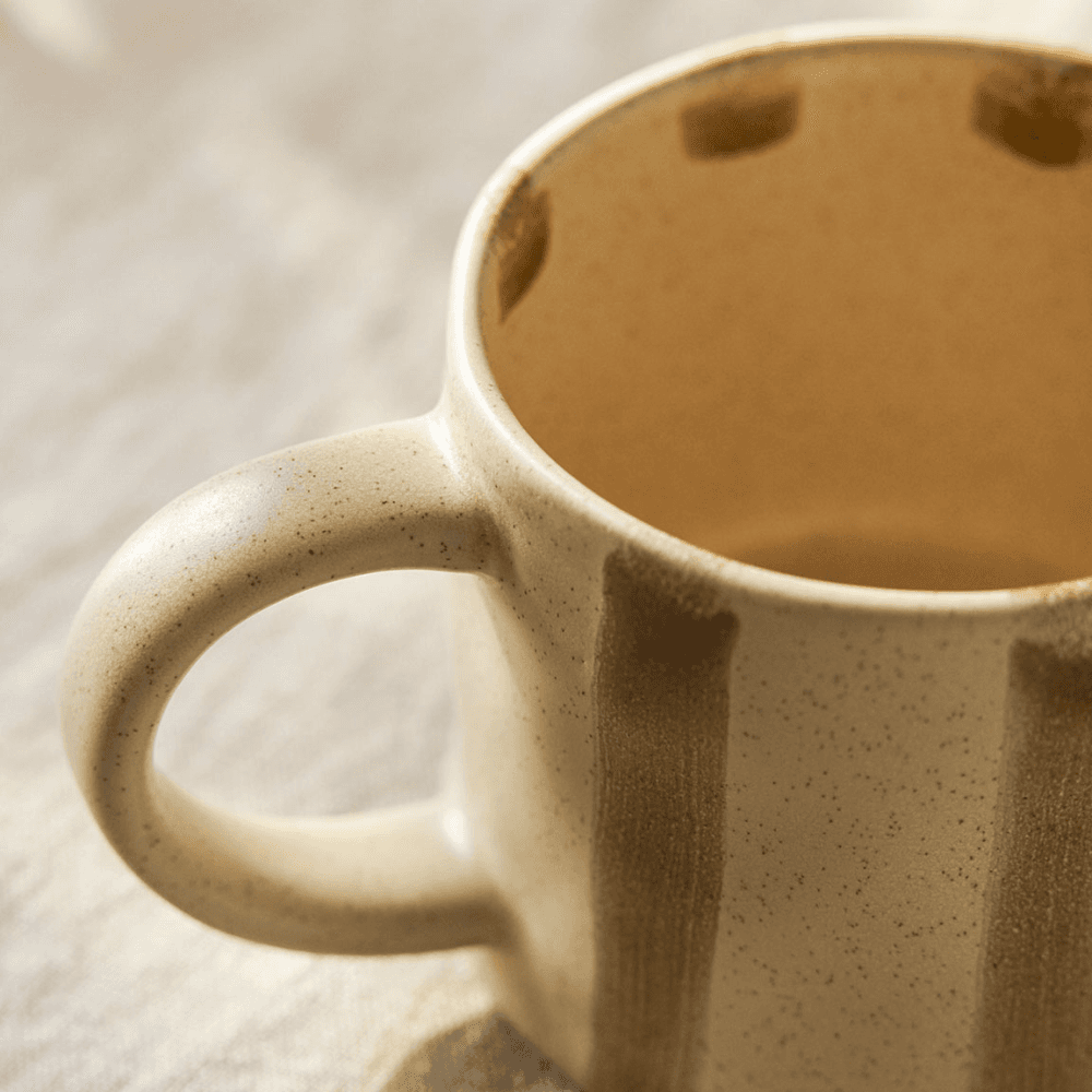 Woolstone Striped Set of 2 Mugs