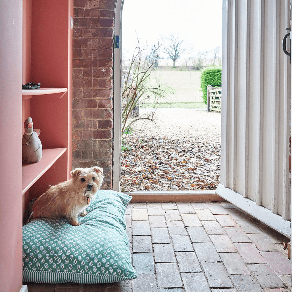 Ditsy Dog Bed