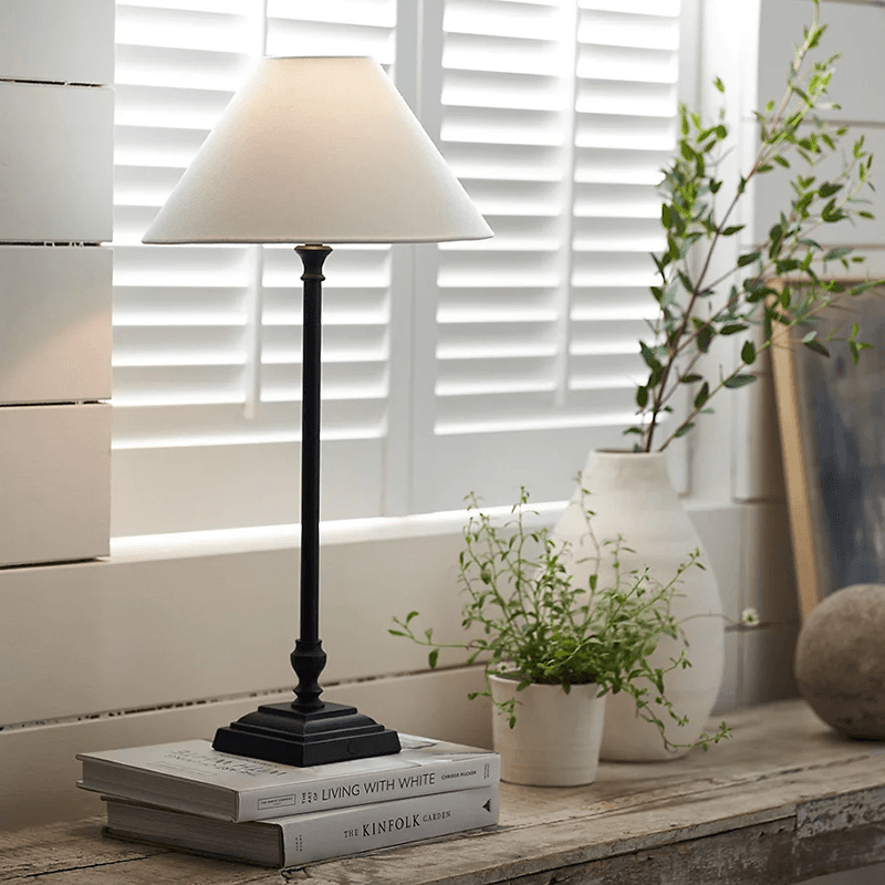 Portable Harris Lamp with Shade, Natural