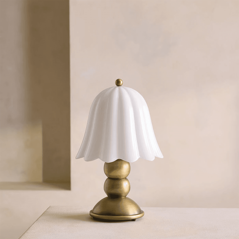 Baylee Portable Lamp, White