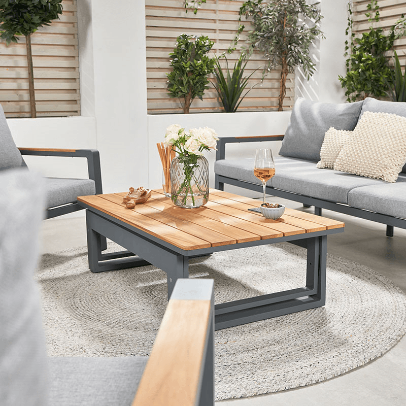 Tweed Indoor Outdoor Rug, Warm Grey