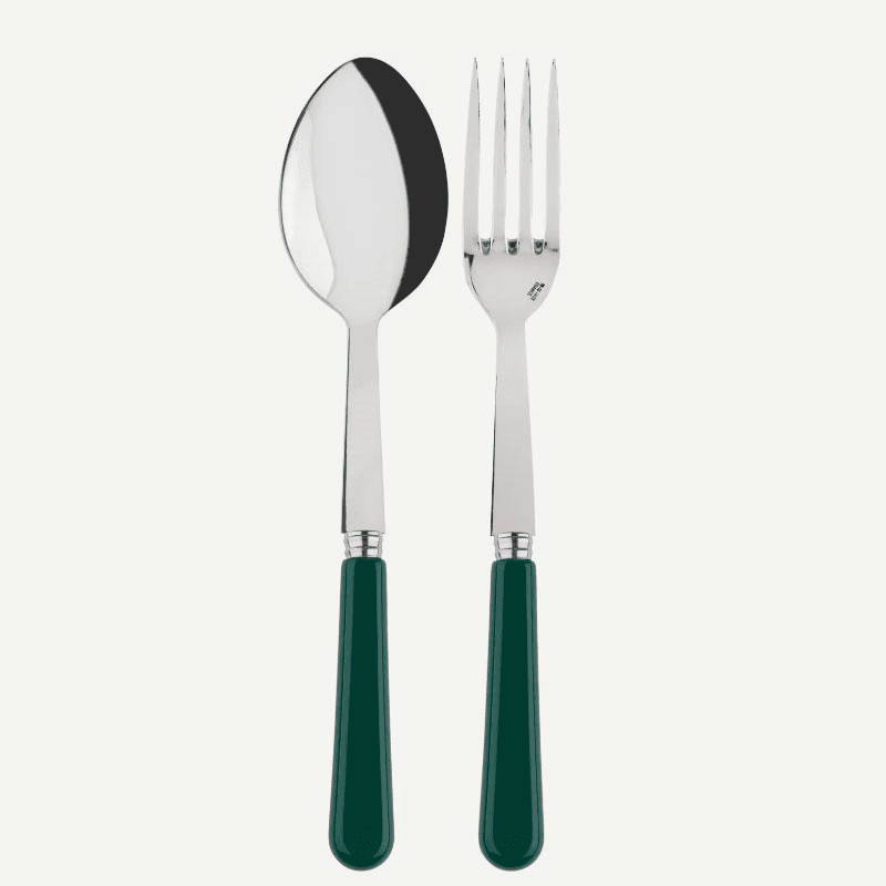 Pop Unis 2 Piece Serving Set, Green