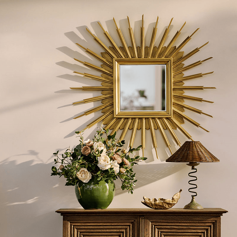 Aphelion Mirror, Antique Brass