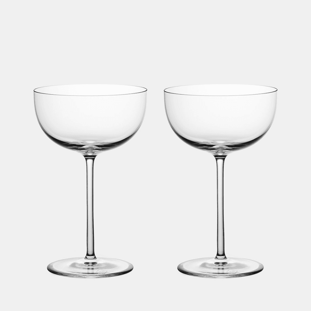 Cocktail Set of 2 Coupe Glasses
