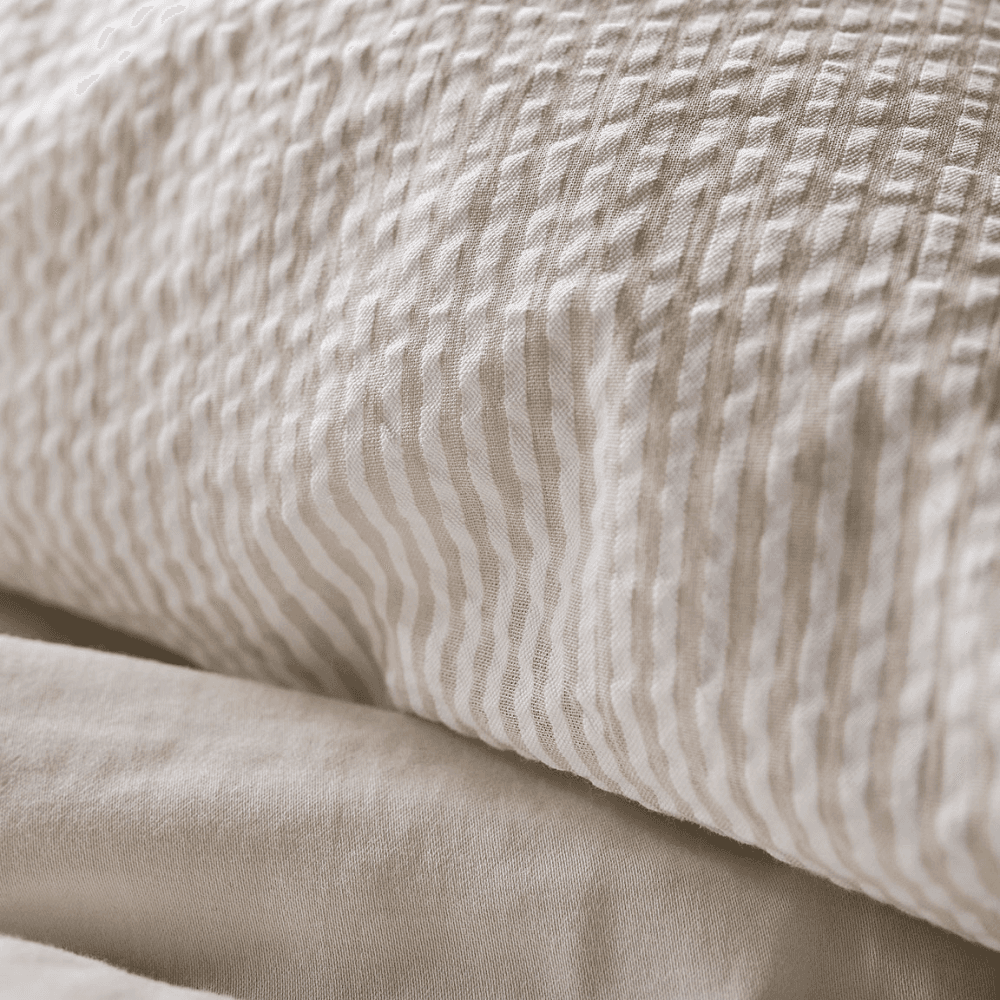 Seersucker Stripe Duvet Set