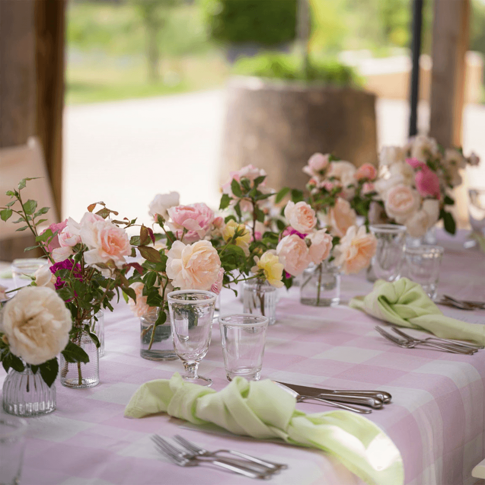 Check Tablecloth