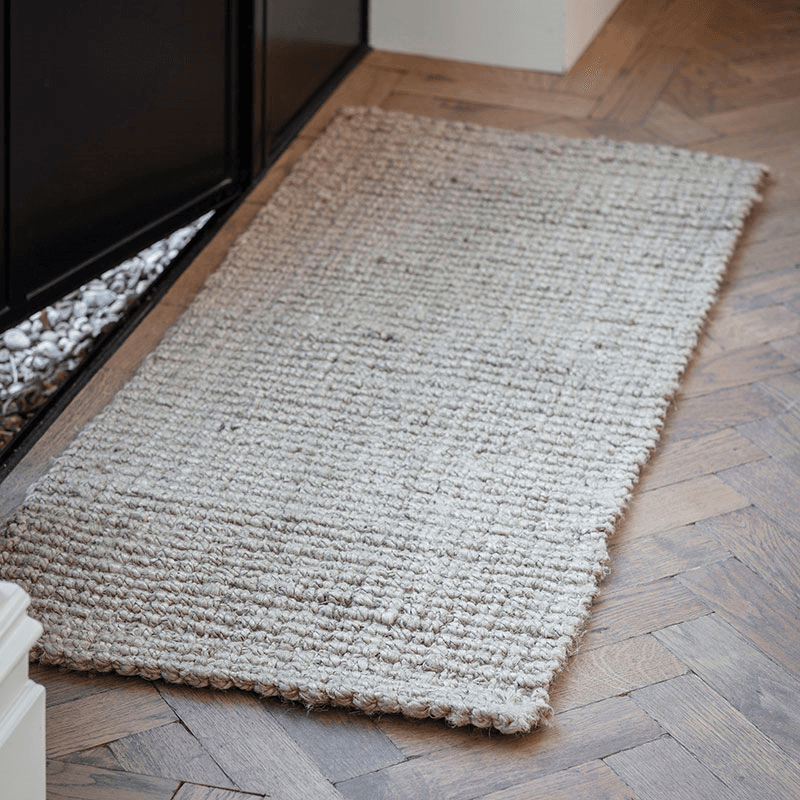 Jute Double Doormat, Natural