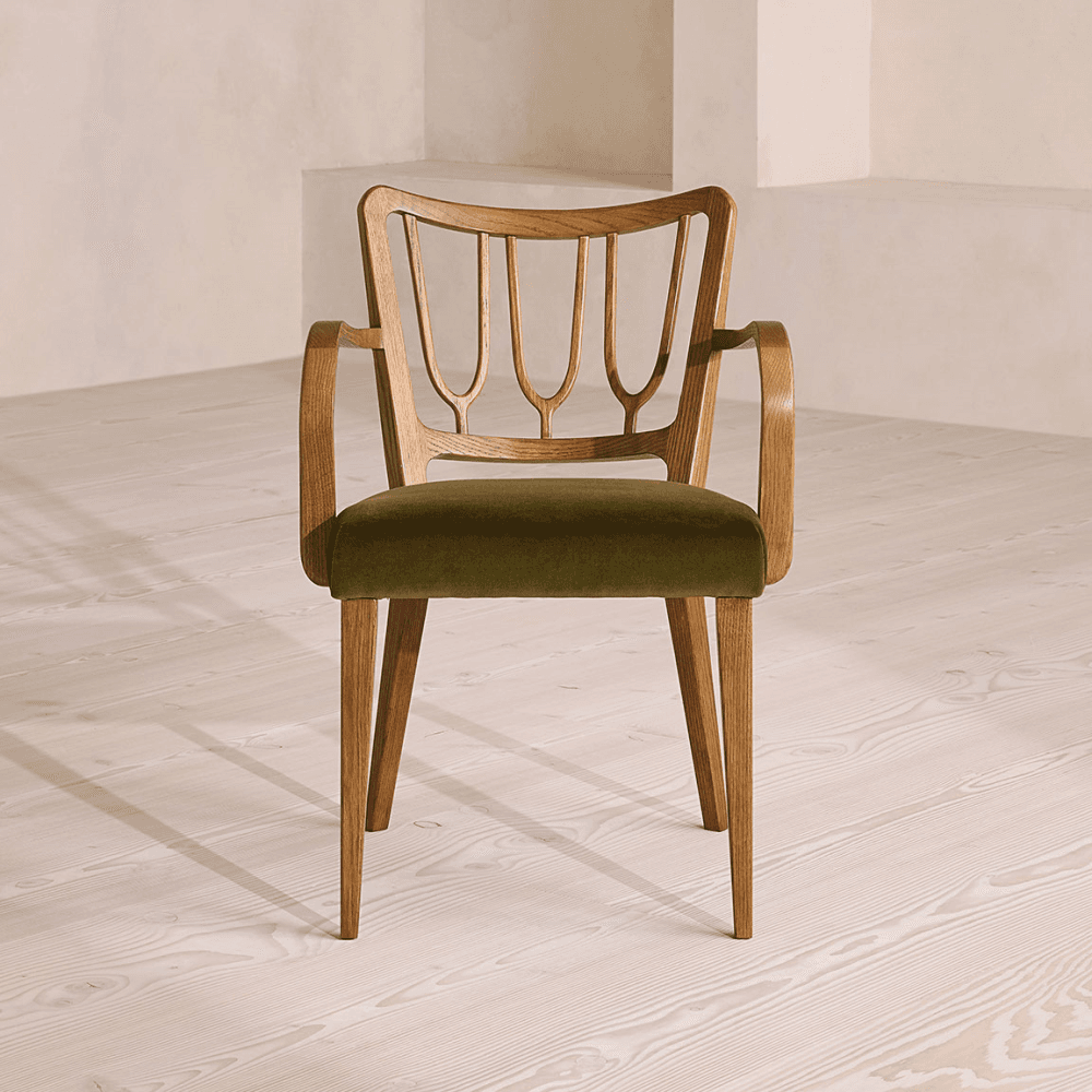 Leonie Dining Chair, Olive