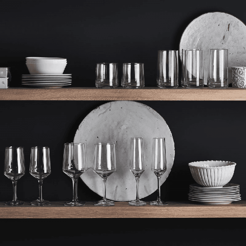Hoxton Set of 6 Champagne Flutes