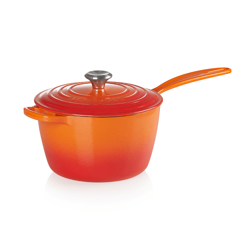 Signature Cast Iron Saucepan