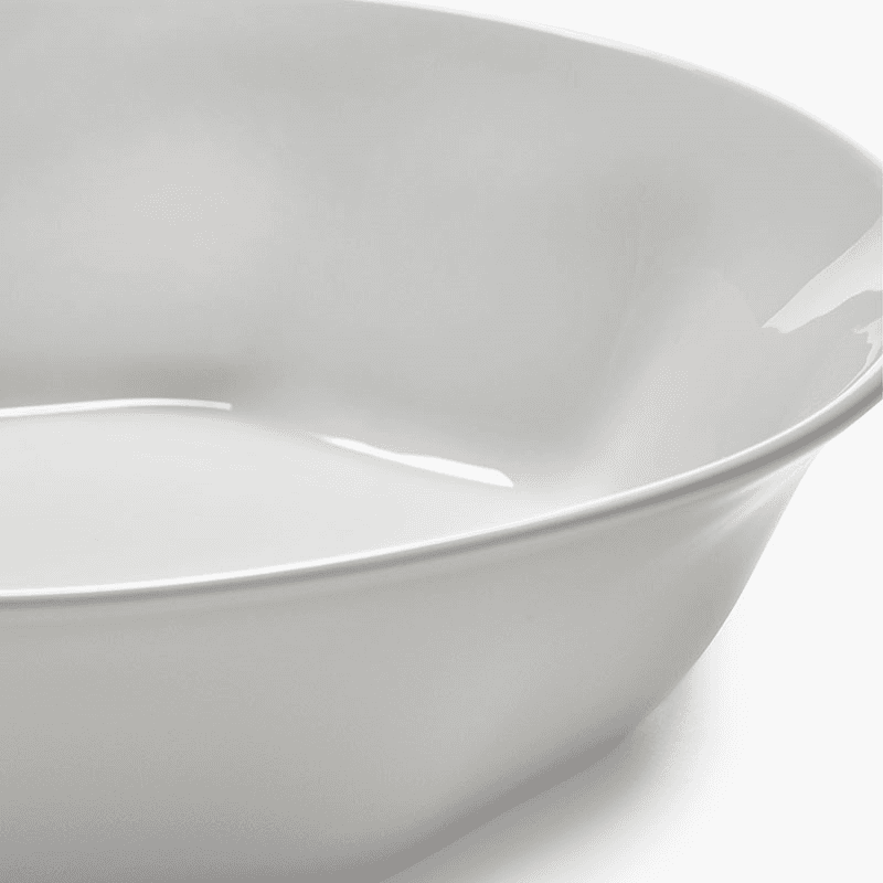 Silhouette by Sergio Herman Serving Bowl, White