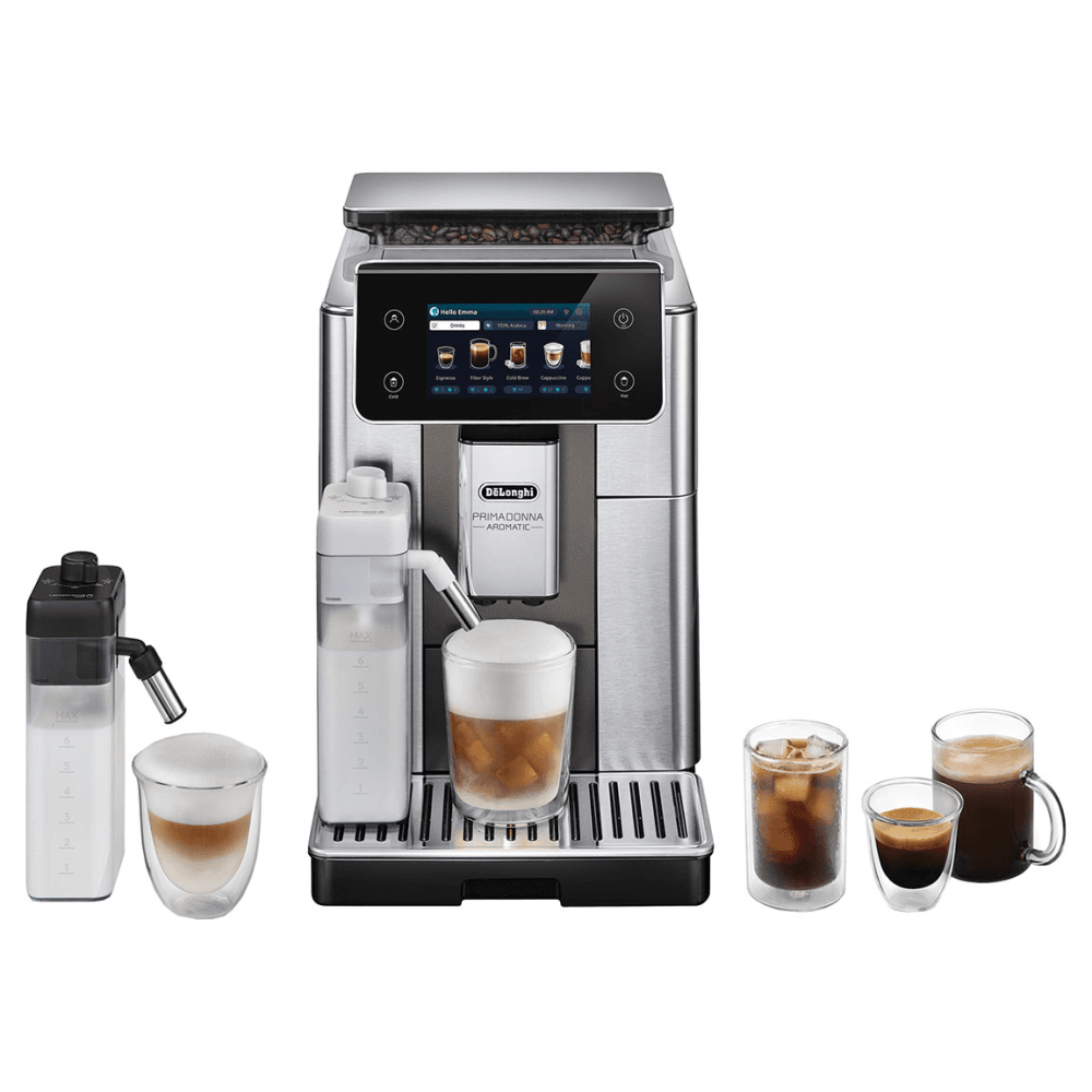 Primadonna Aromatic Bean to Cup Automatic Coffee Machine, Stainless Steel