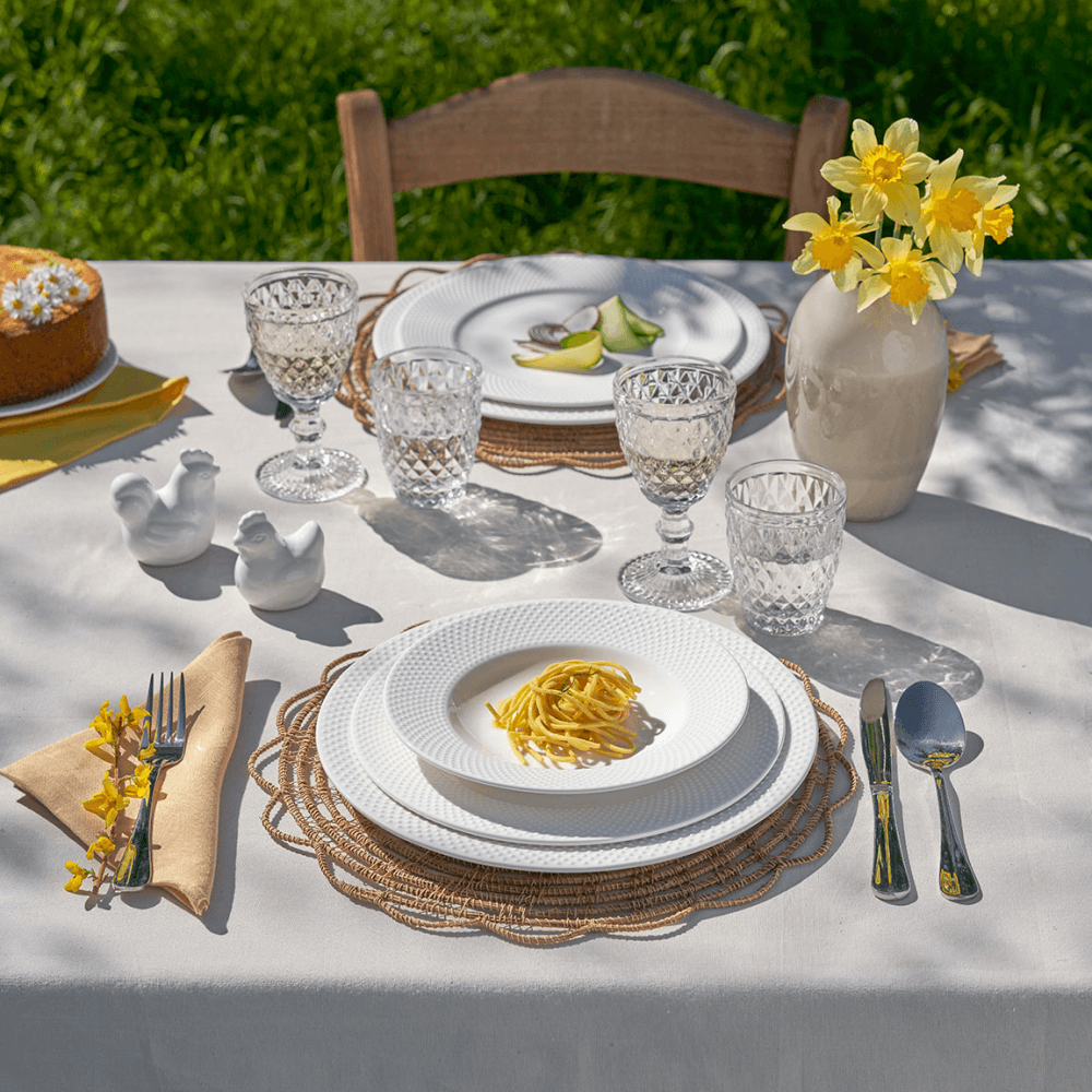 Richiamo Soup Plate, White