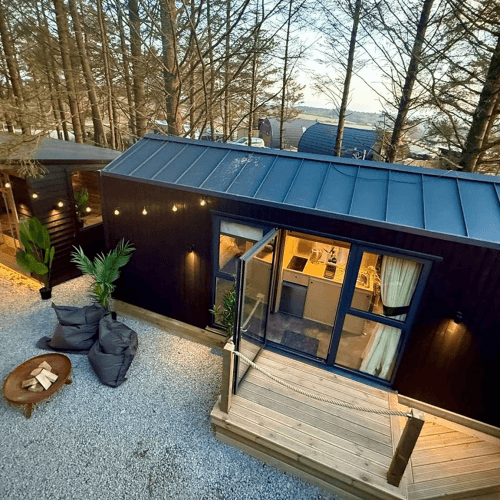 Image showing the Overnight Luxury Glamping Break with Private Hot Tub for up to Four at the Award Winning Secret Garden product.