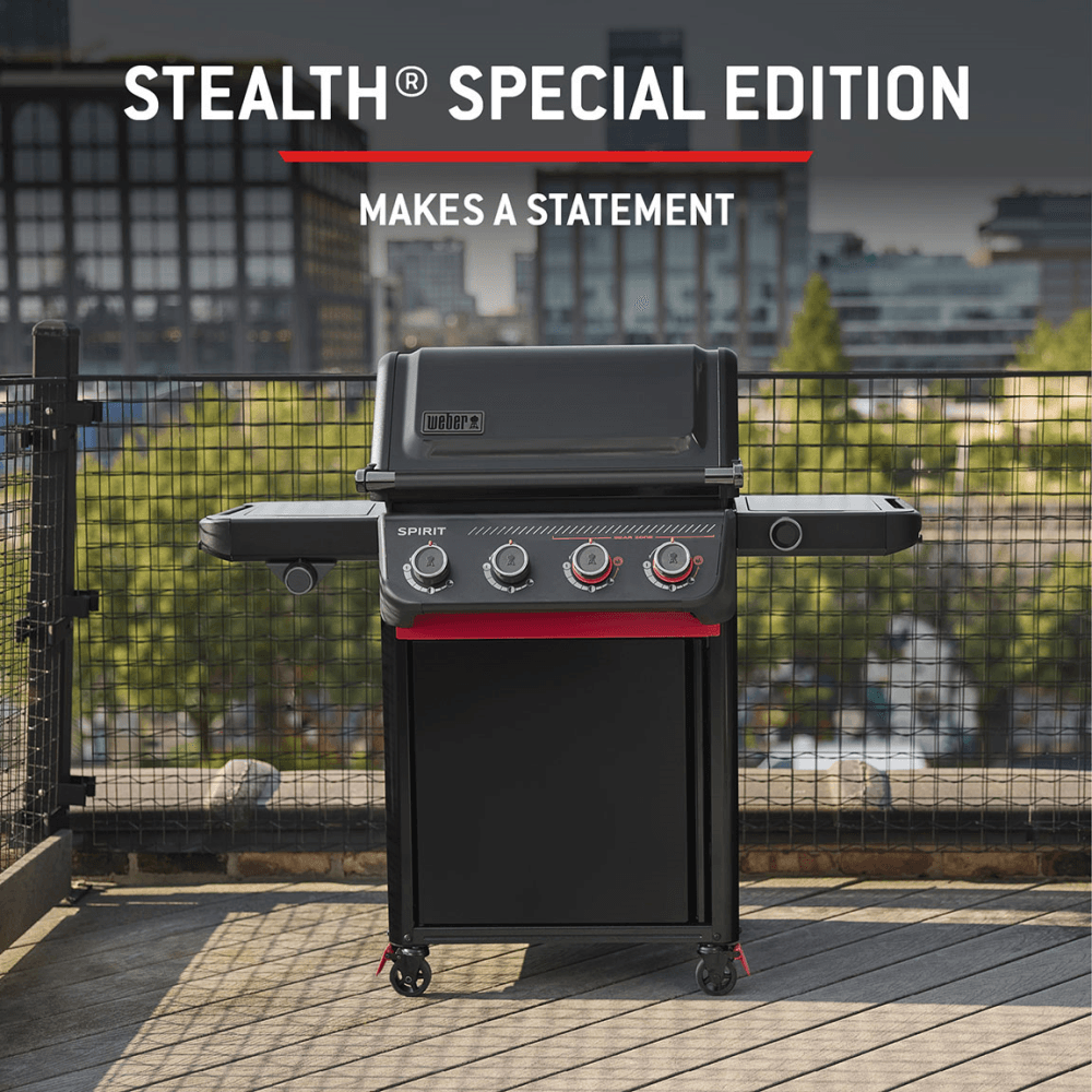 Spirit EPX-435R Gas Barbecue, Black