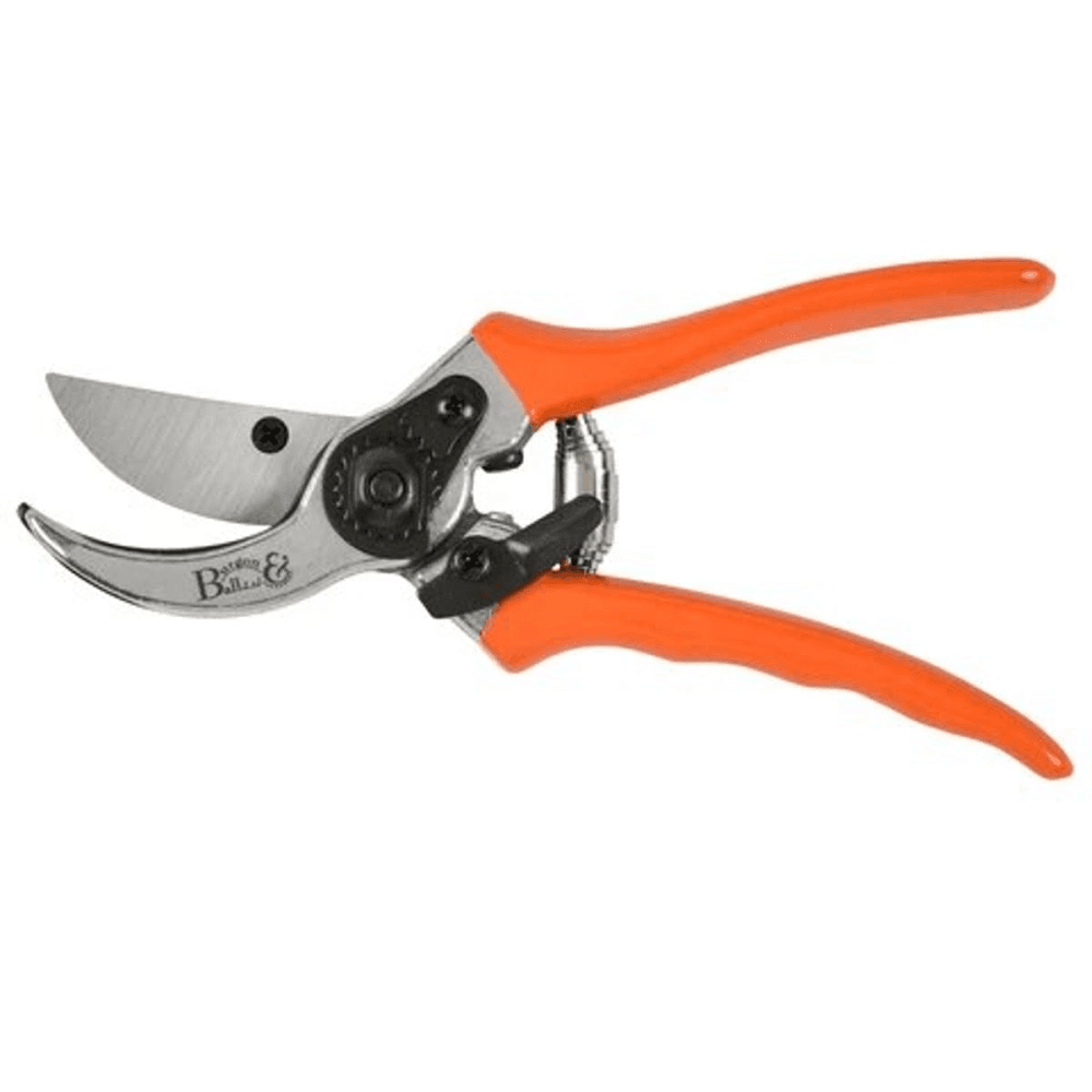 Bypass Secateurs, Silver/Red