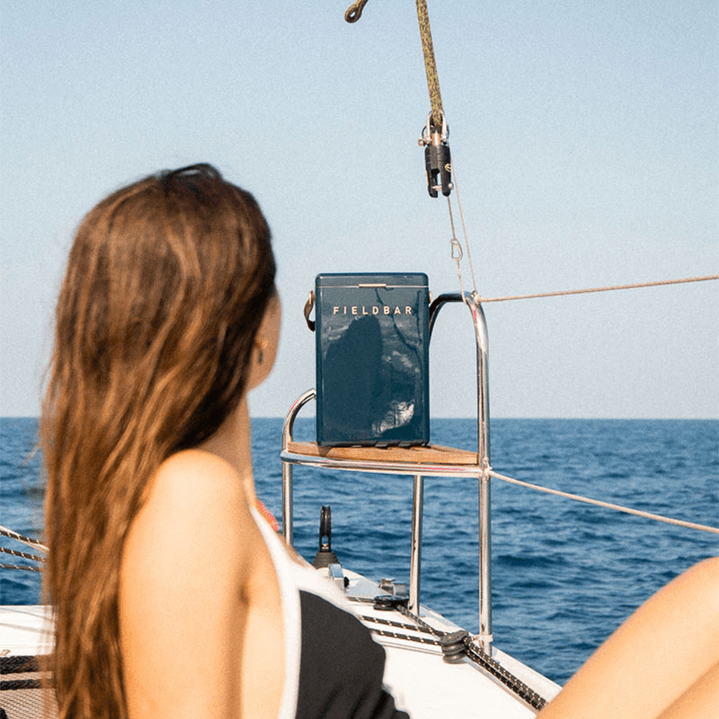 Drinks Box, Sea Boat Blue