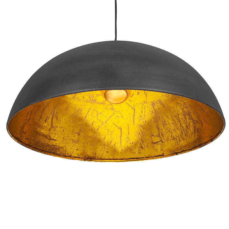 Anders Dome Pendant, Black