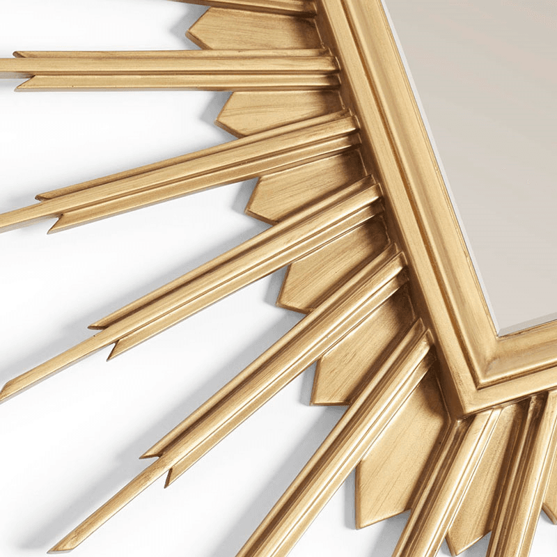 Aphelion Mirror, Antique Brass