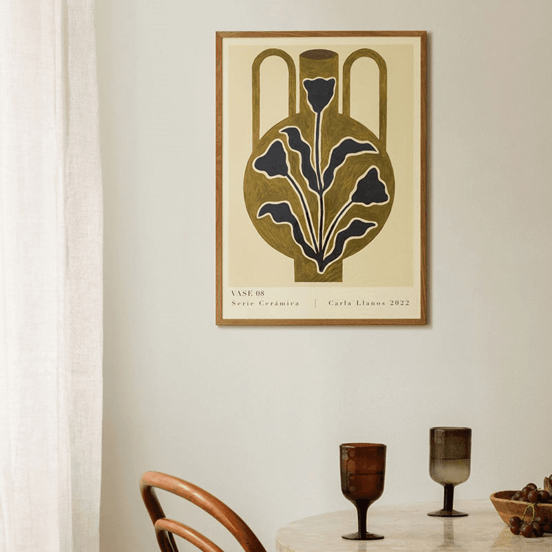 Carla Llanos Vase 08 Print