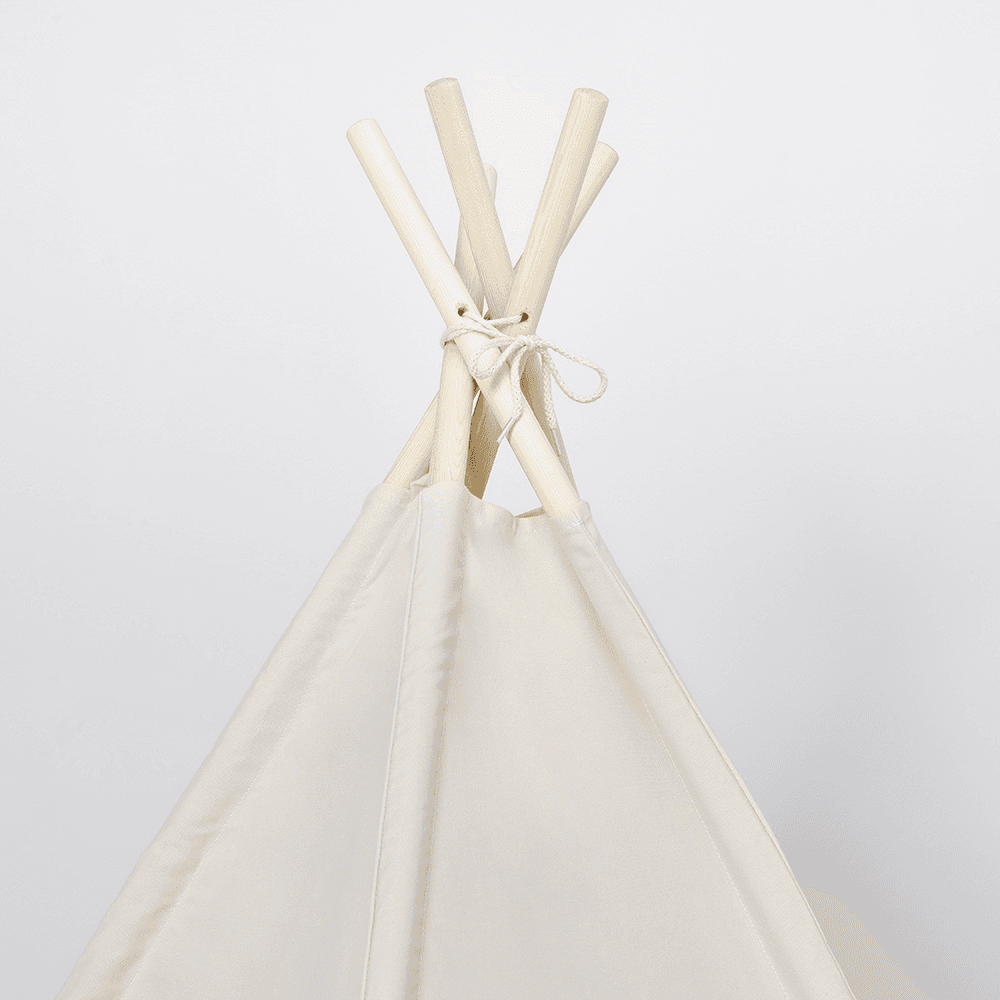 Teepee Play Tent, Linen