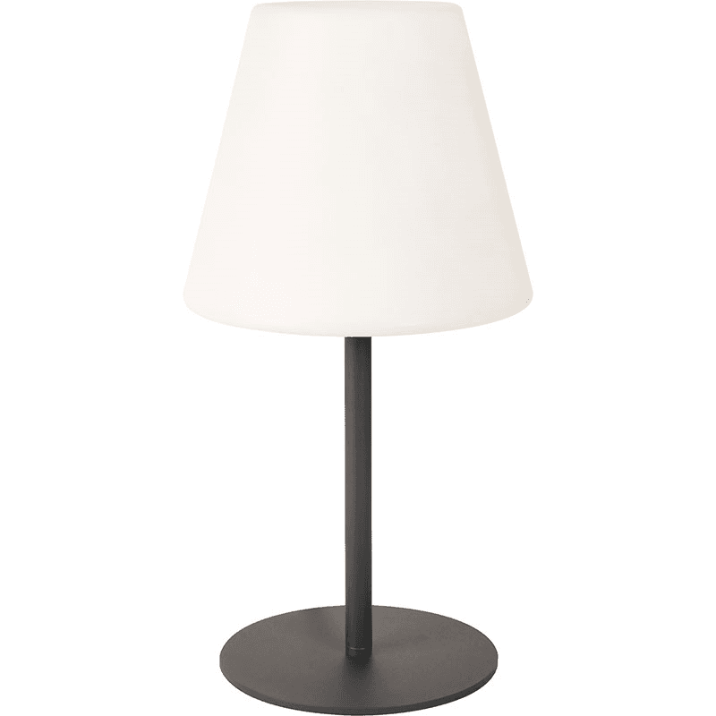 Outdoor Table Lamp, Grey