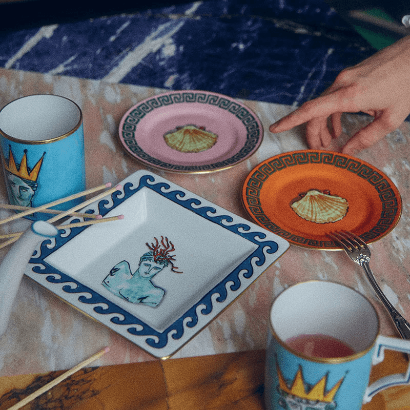 Il Viaggio Di Nettuno Plate